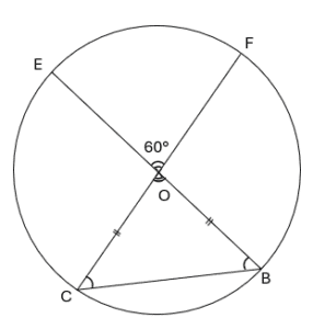 triangle isocèle OBC
